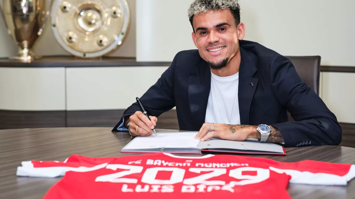 Luis Díaz camiseta Bayern Múnich