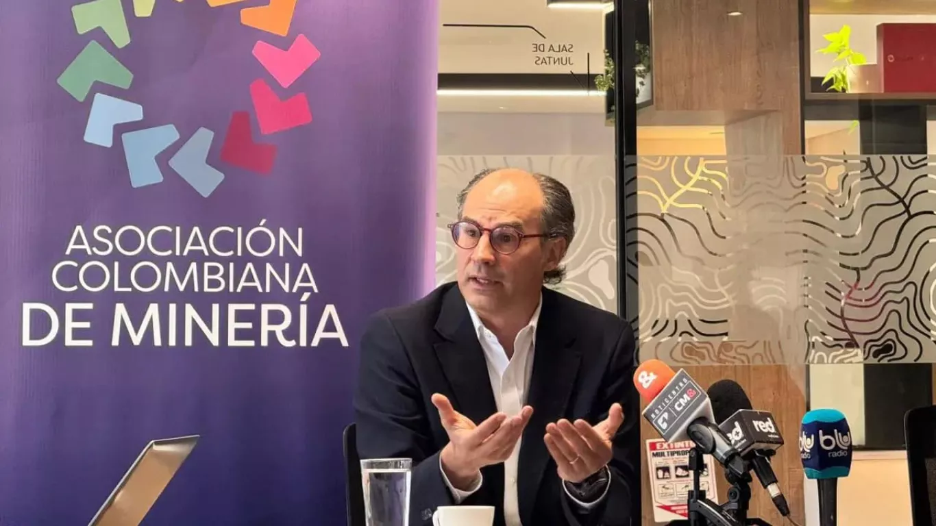 Presidente de la Asociación Colombiana de Minería ACM Juan Camilo Nariño