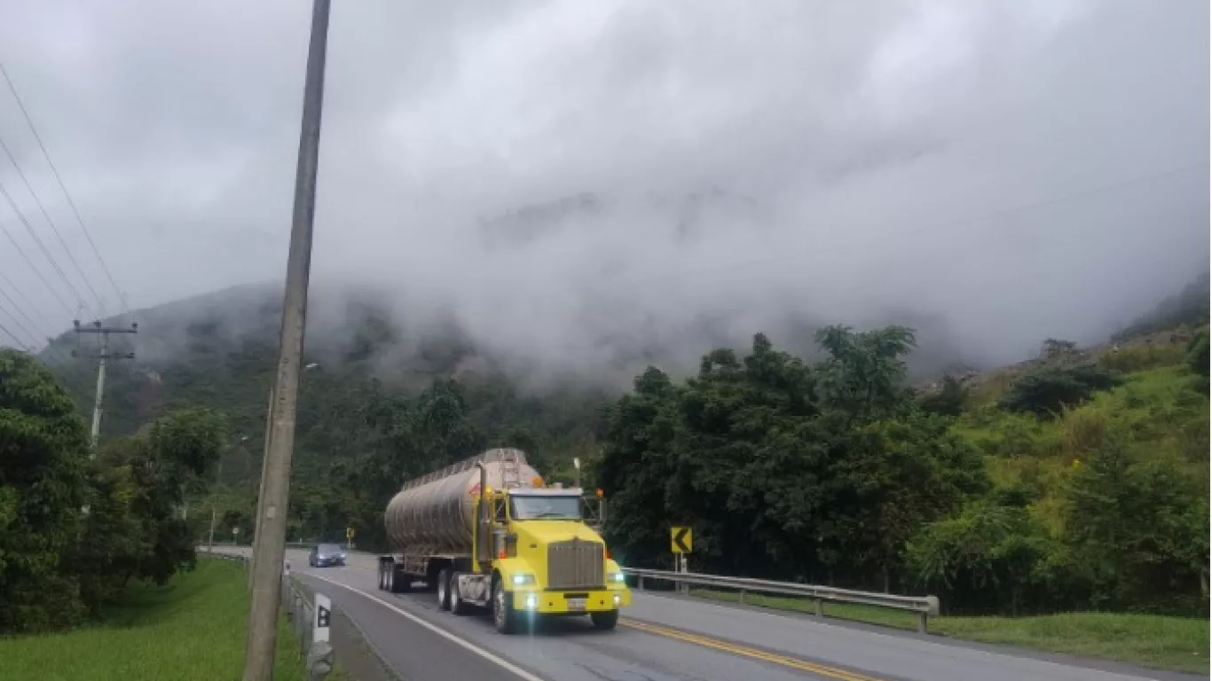 vía al llano coviandina