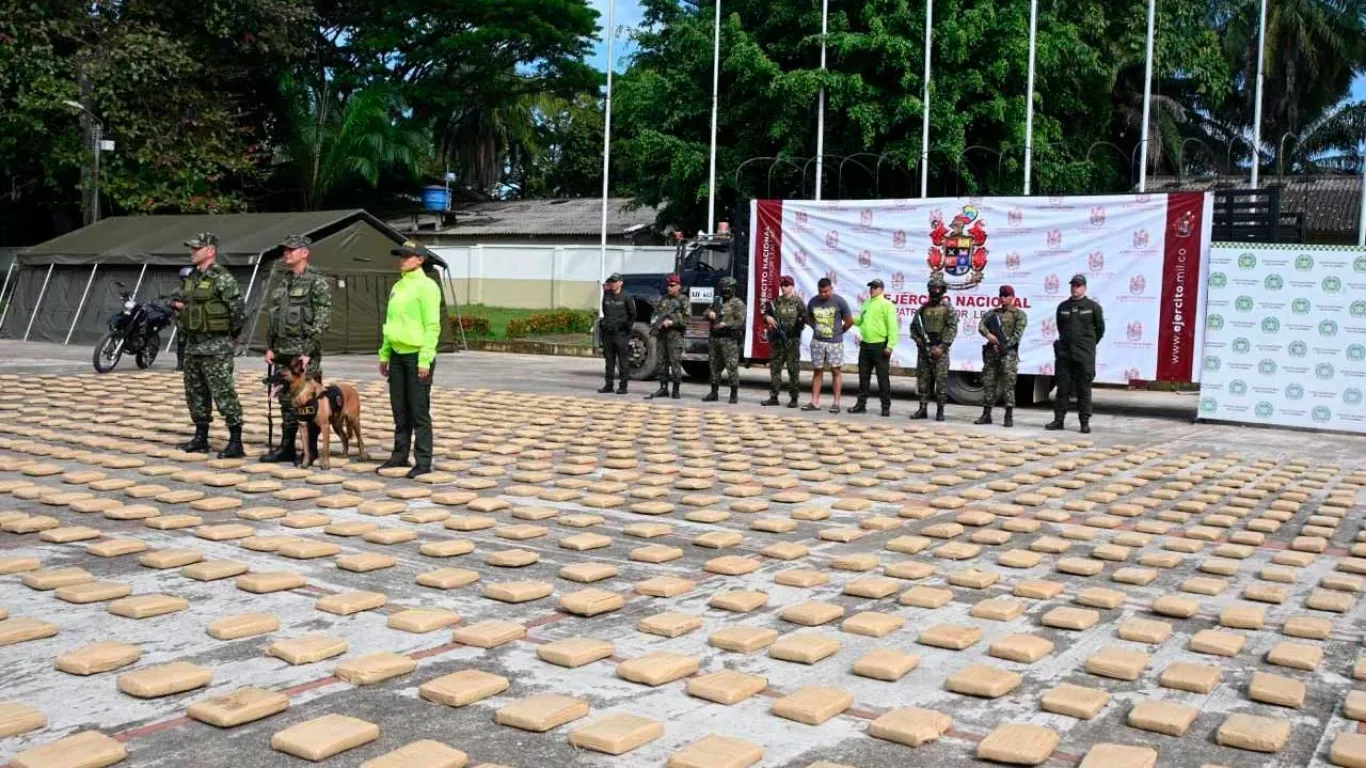 Incautación Nariño y Caquetá