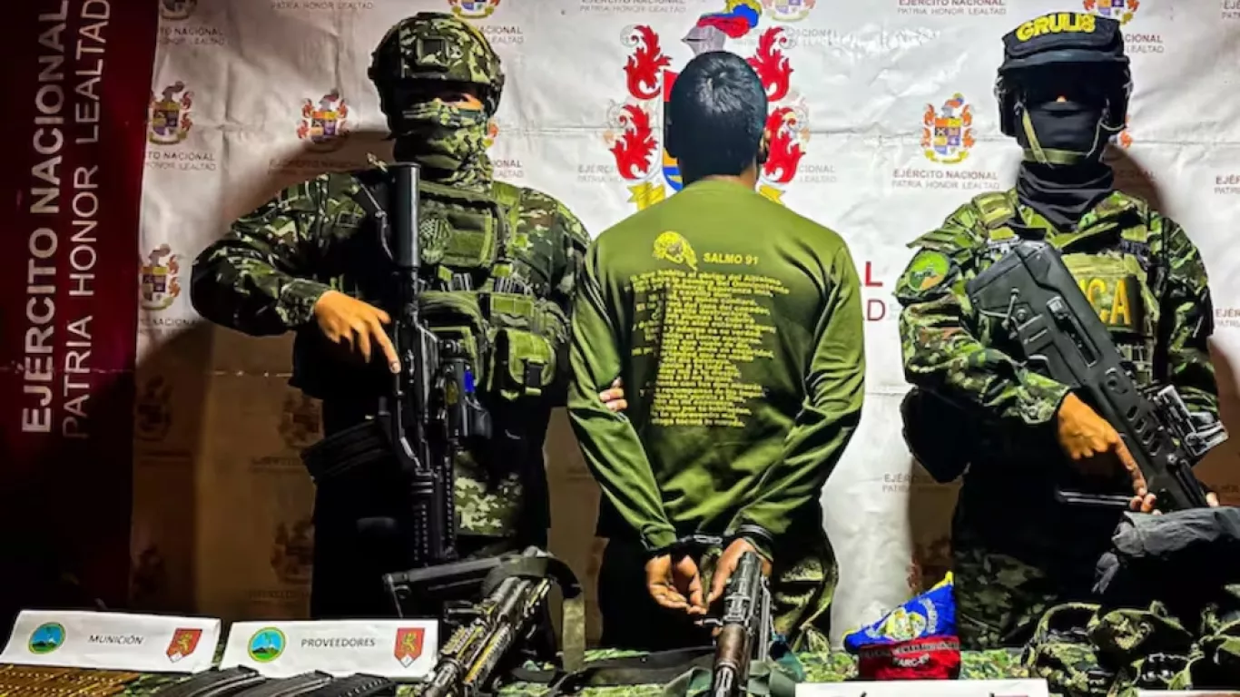 Capturado en la vía Panamericana 