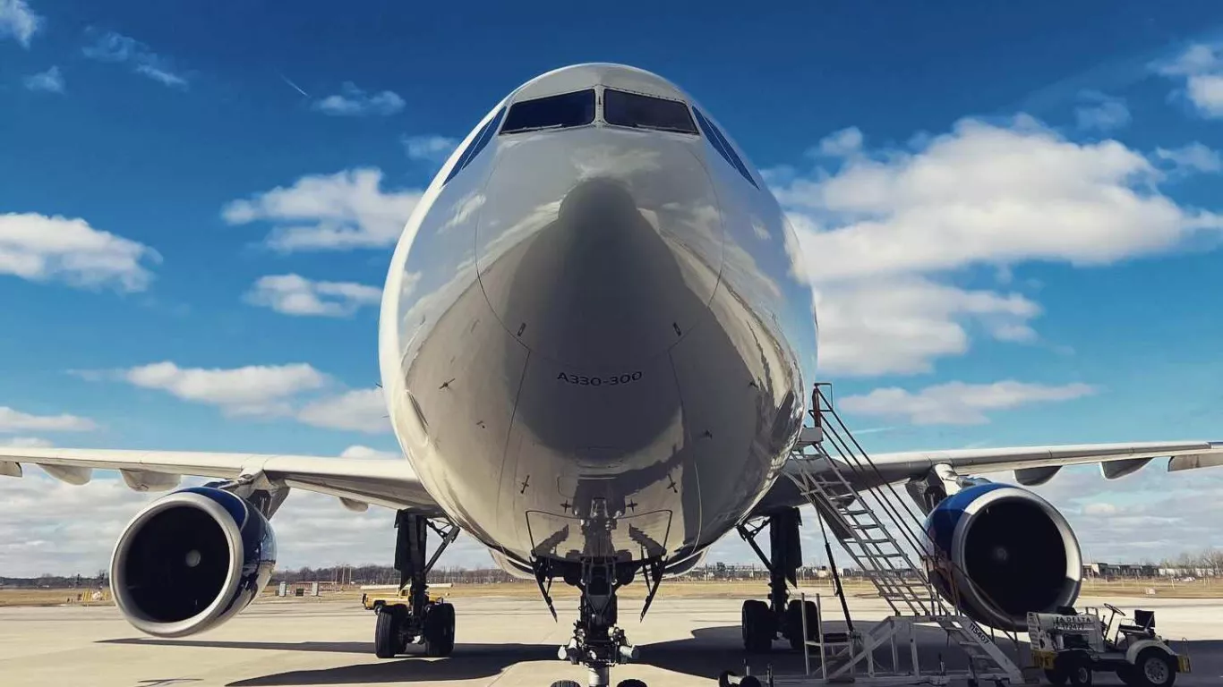 Avión de Delta Airlines