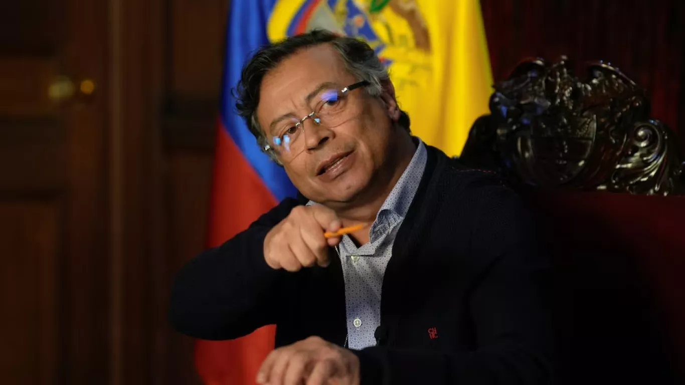 Presidente Gustavo Petro en alocución