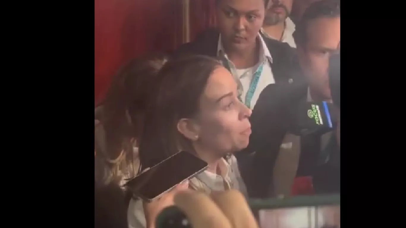 María Claudia cámara ardiente