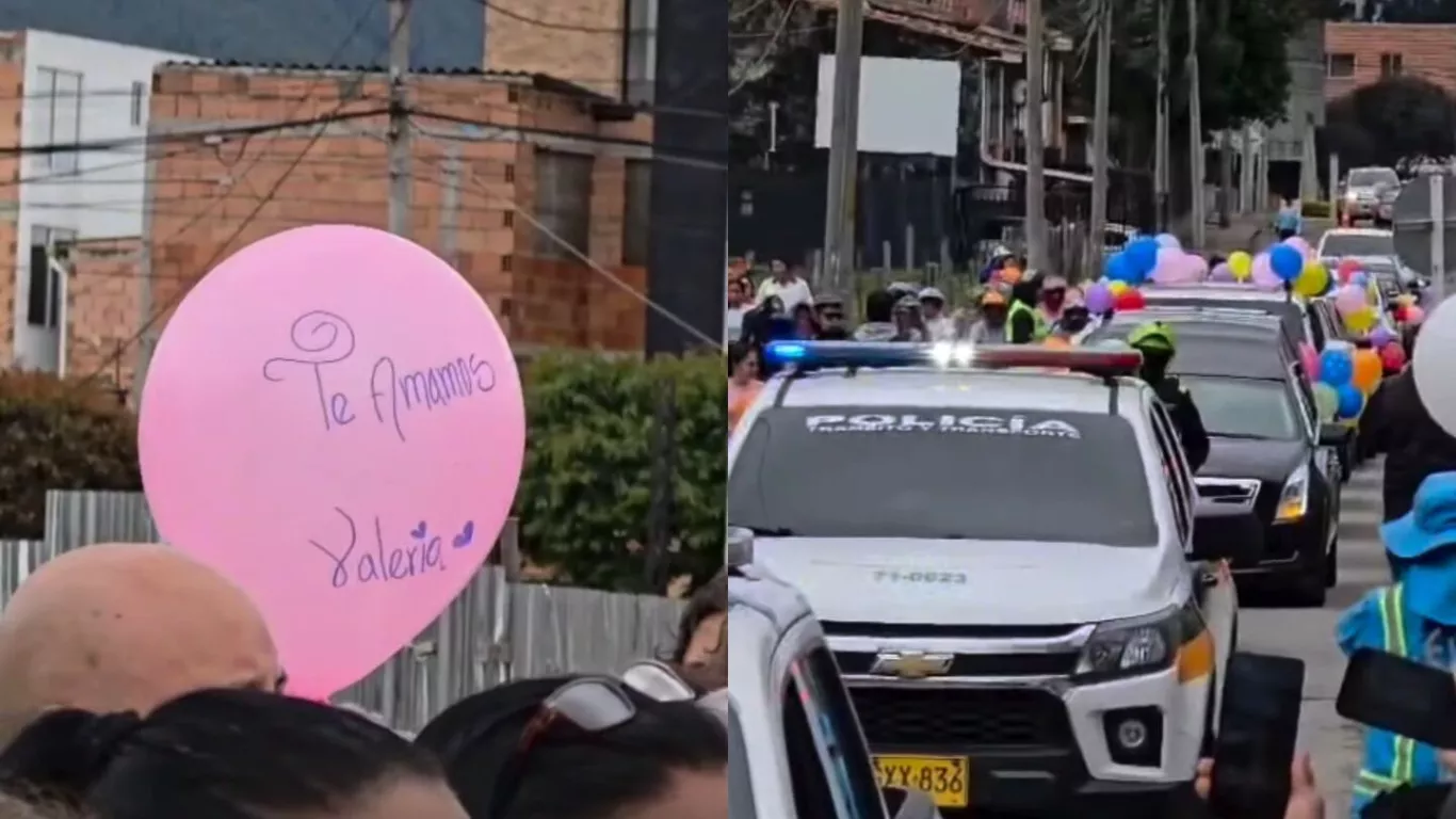 Despedida a Valeria Afanador en Cajicá