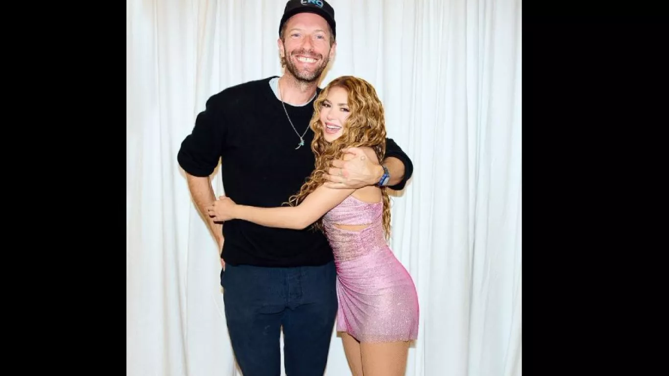 Chris Martin y Shakira
