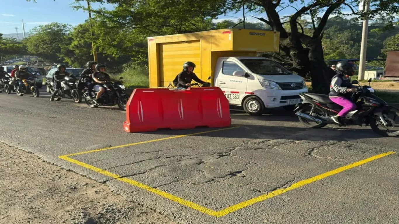 Vias rotas Bucaramanga