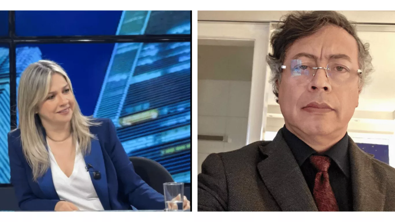vicky davila y gustavo petro 25