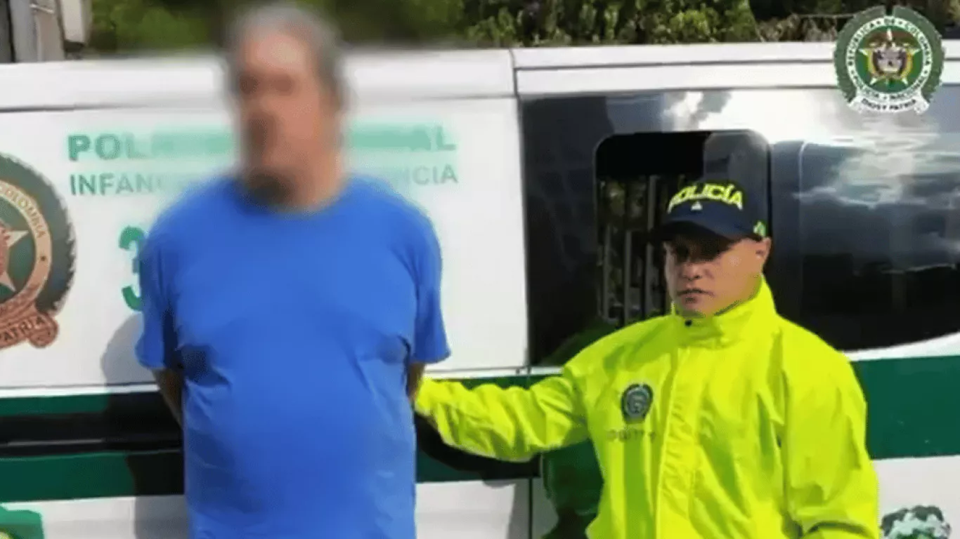 Capturado en Medellín estadounidense acusado de explotación sexual con menores de edad. 