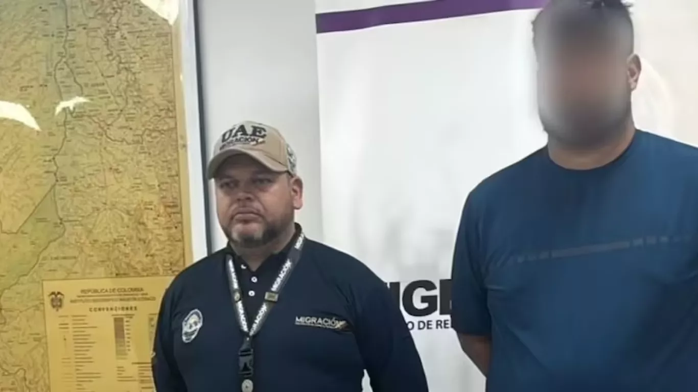 Ciudadano panameño detenido en Medellín