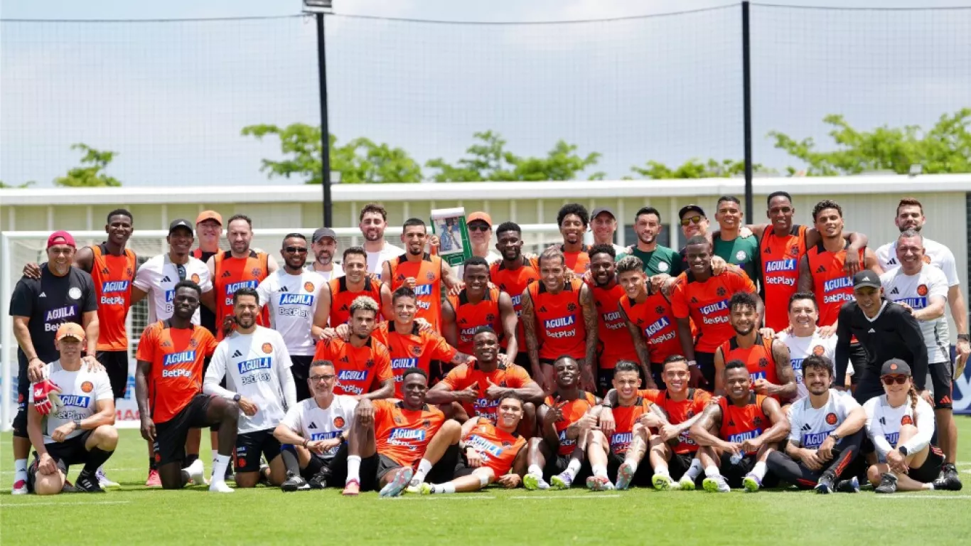 jugadores de la Selección Colombia