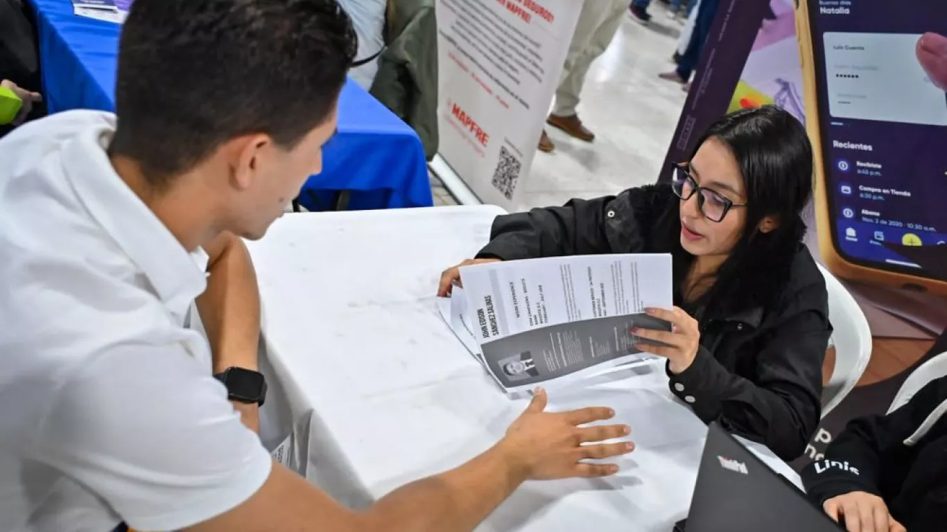 Feria de empleo en Bogotá