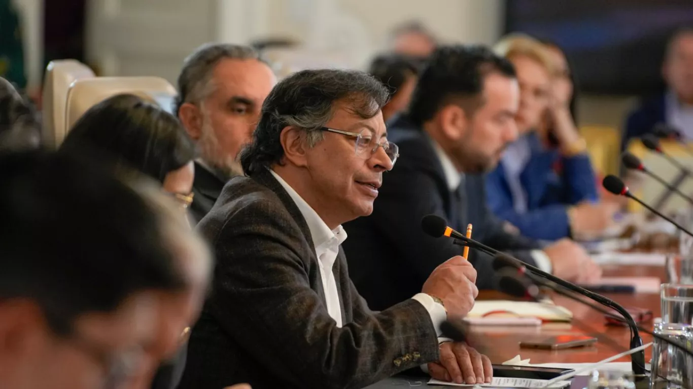 Gustavo Petro en Consejo de Ministros 15 de septiembre