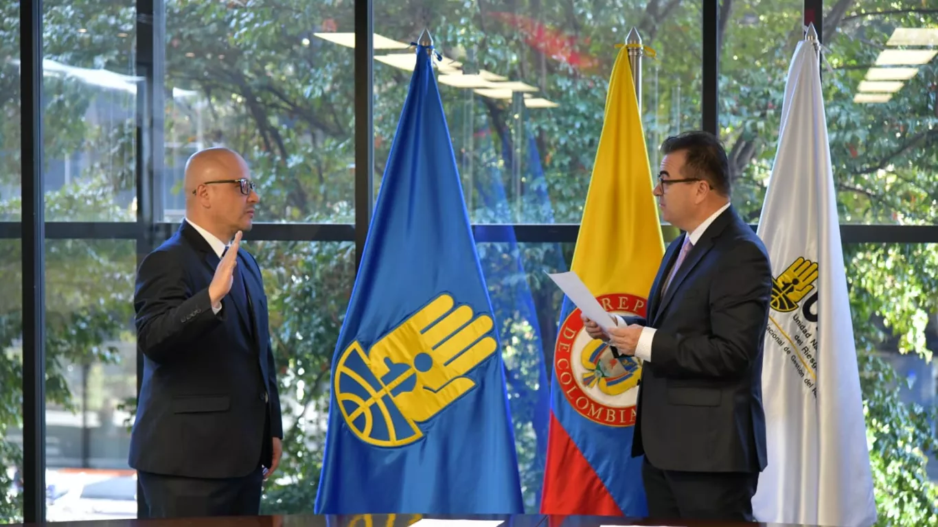 Posesión Pedro Rodríguez Melo, exasesor jurídico de la UNGRD
