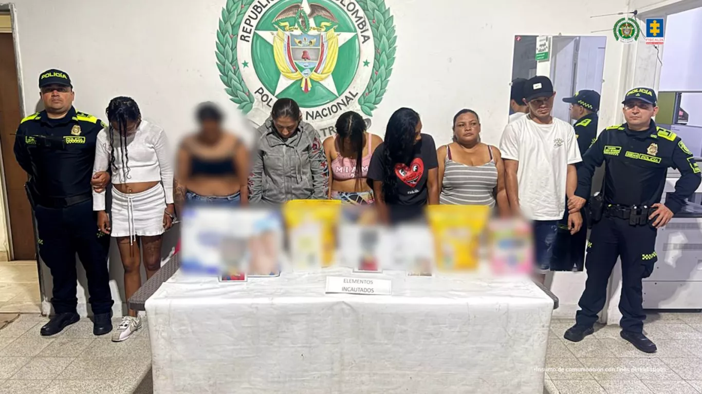 Red de explotación infantil