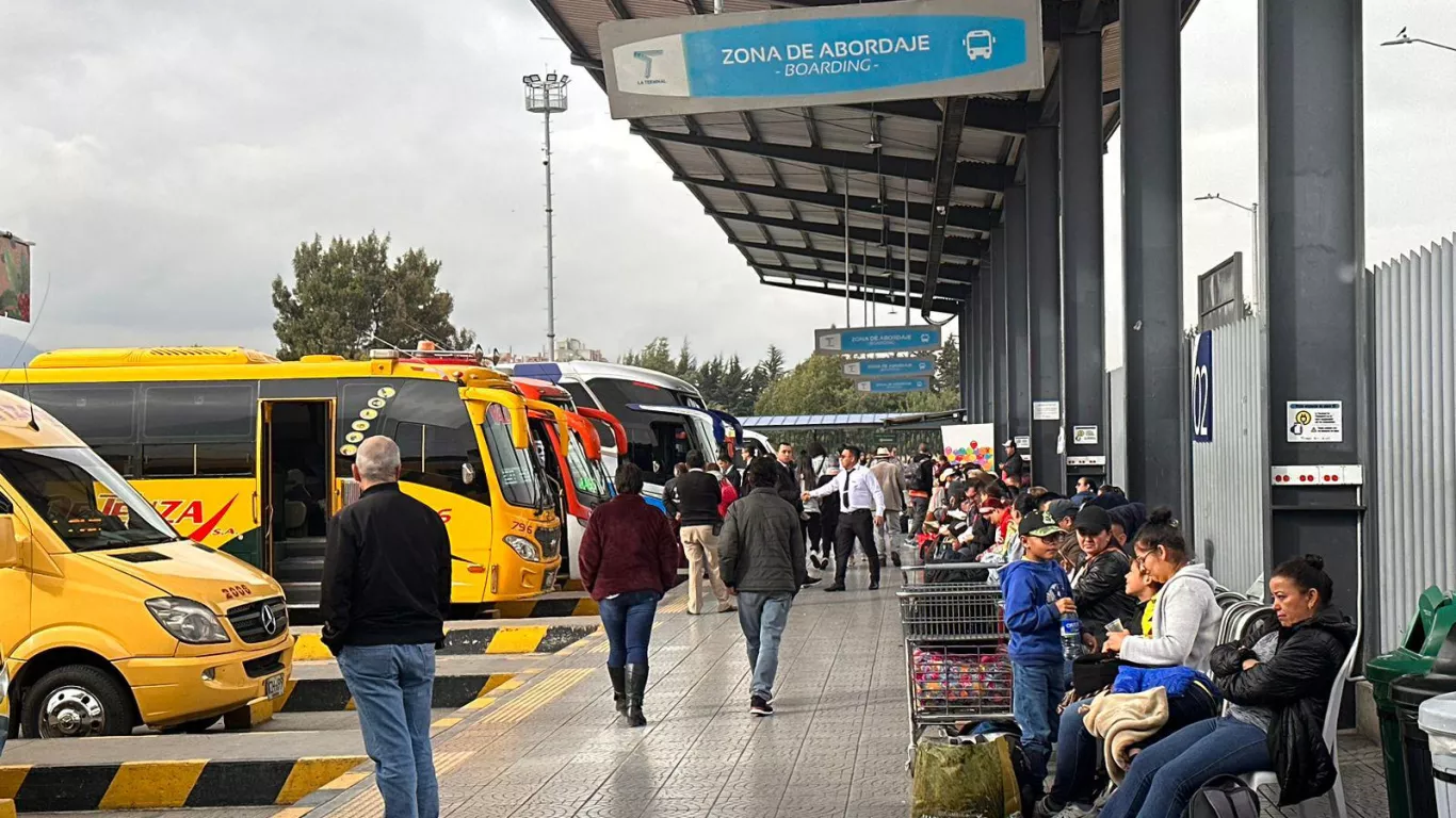 Terminal de Transportes del Norte en Bogotá
