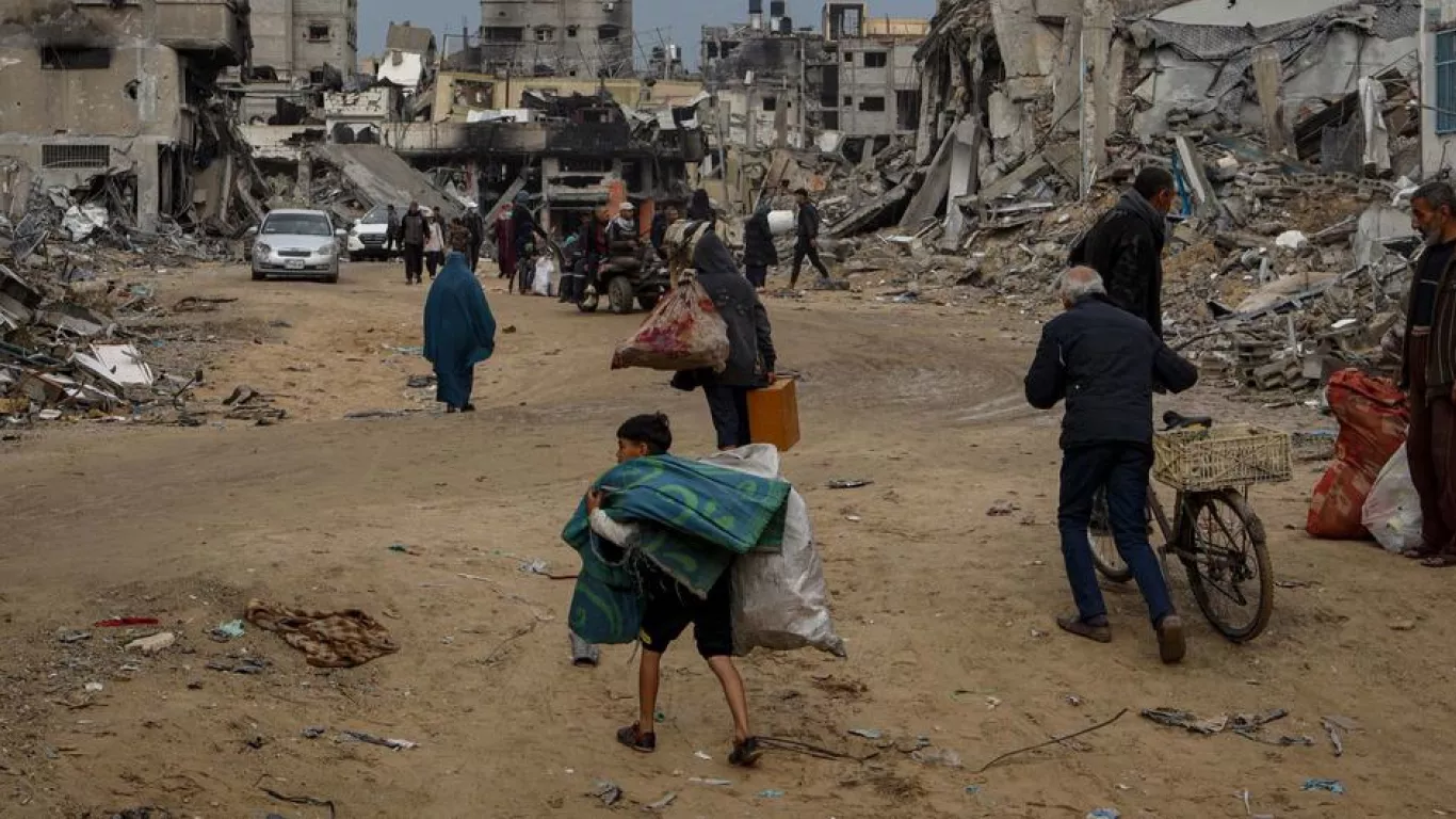 Crece la cifra de desplazados en Gaza