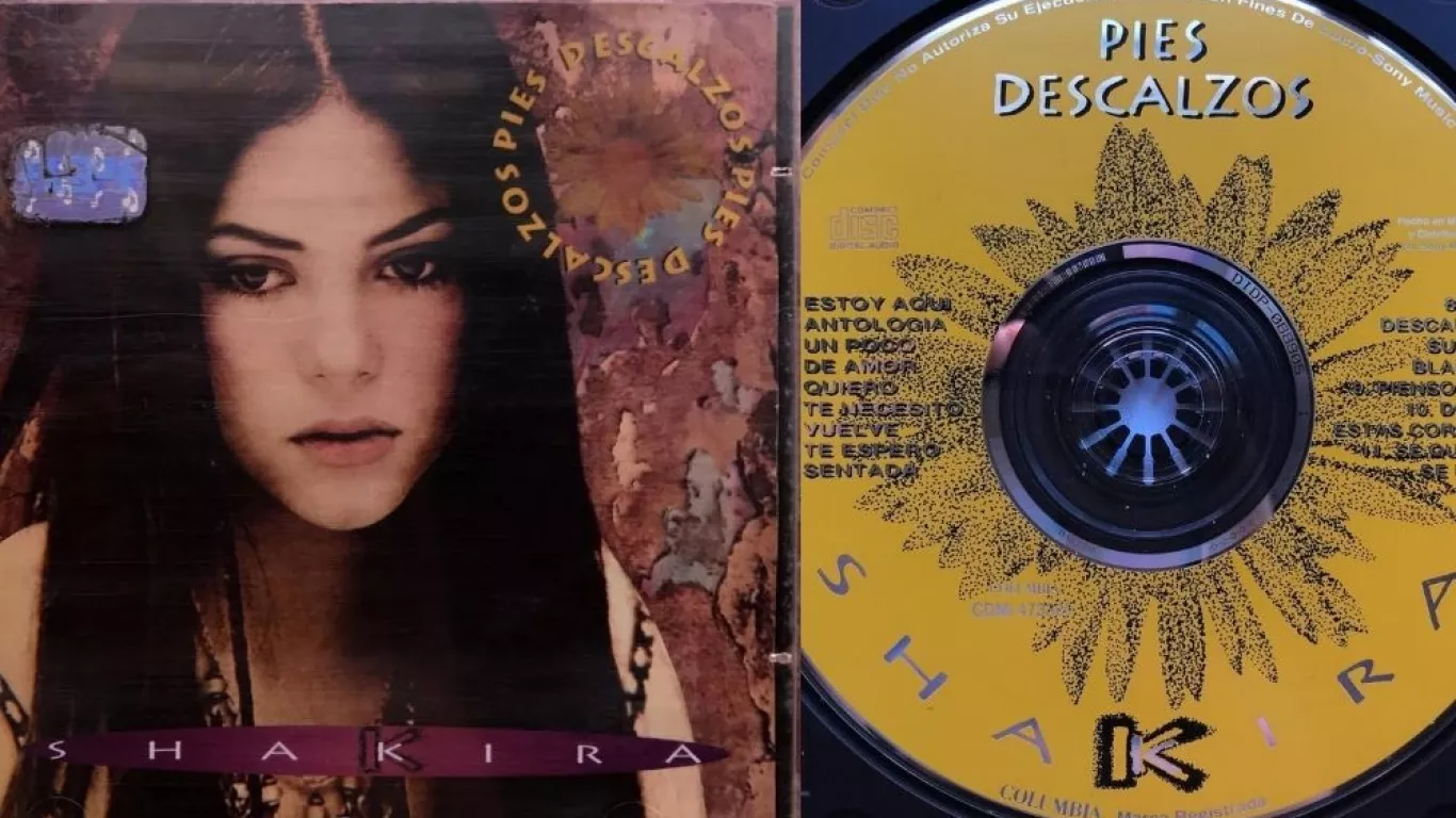 Pies Descalzos el icónico álbum de Shakira