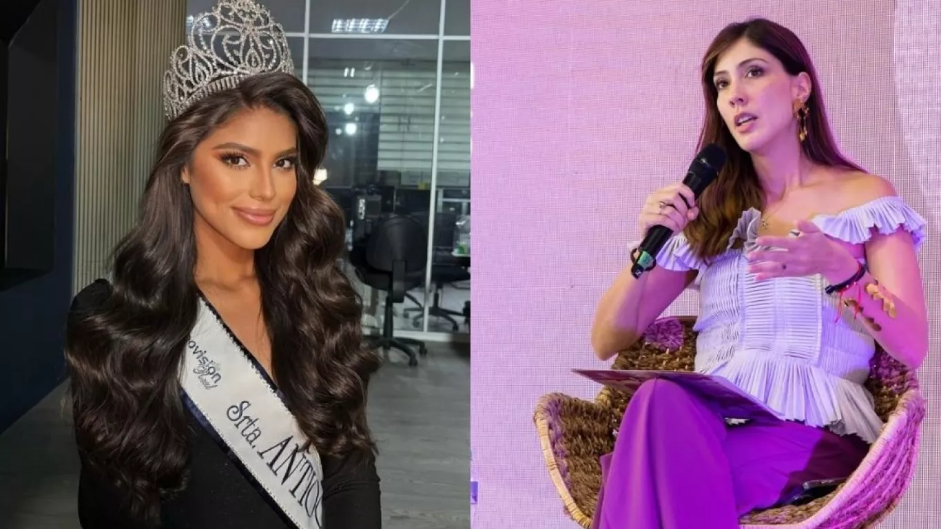 Ex señorita Antioquia, Laura Quintero y Diana Osorio, esposa de Daniel Quintero