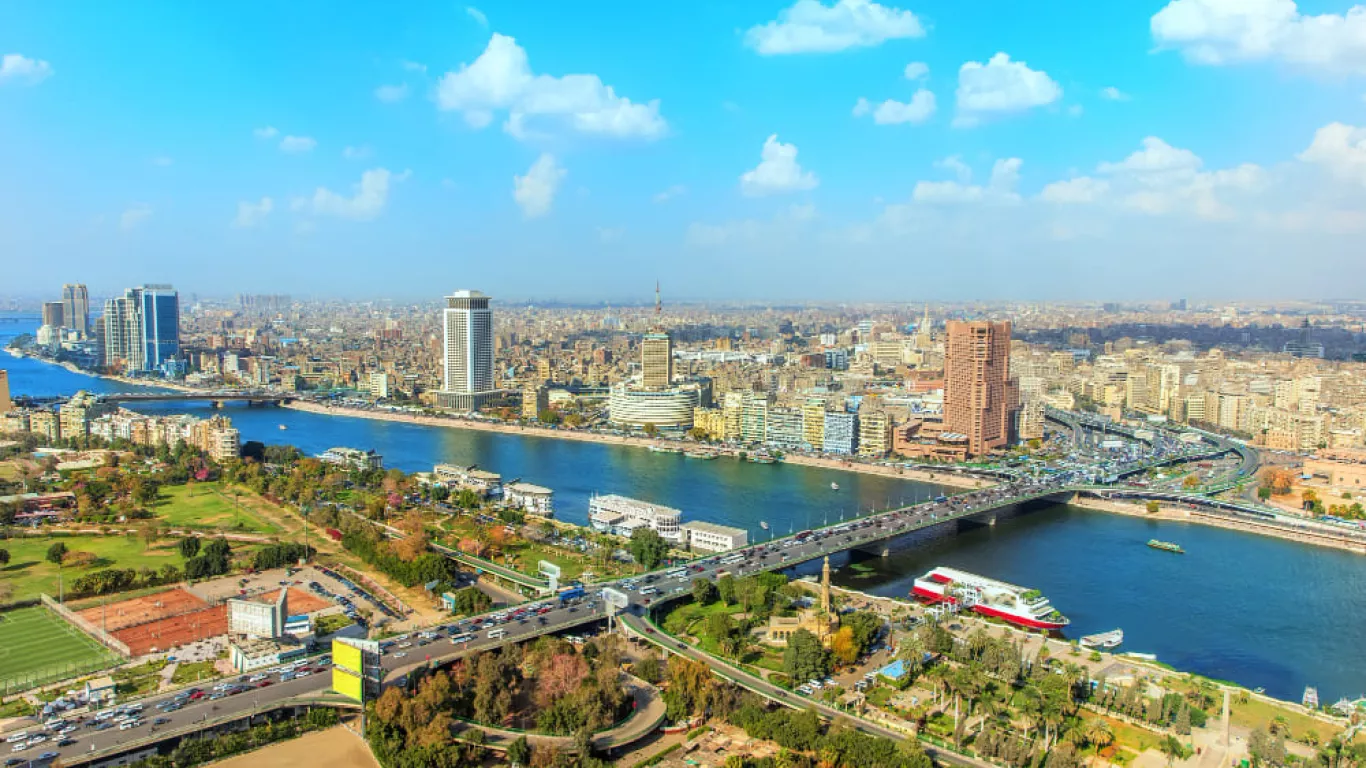 Panorámica El Cairo, Egipto