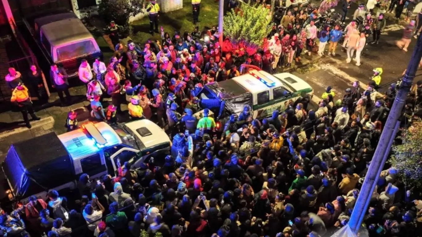 Rescate de siete perros en Pasto