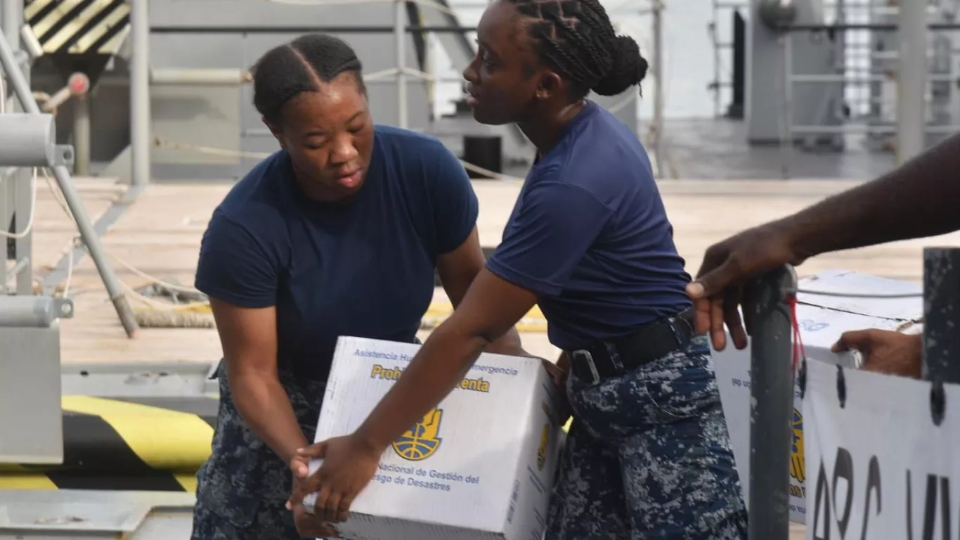 Ayuda humanitaria a Jamaica