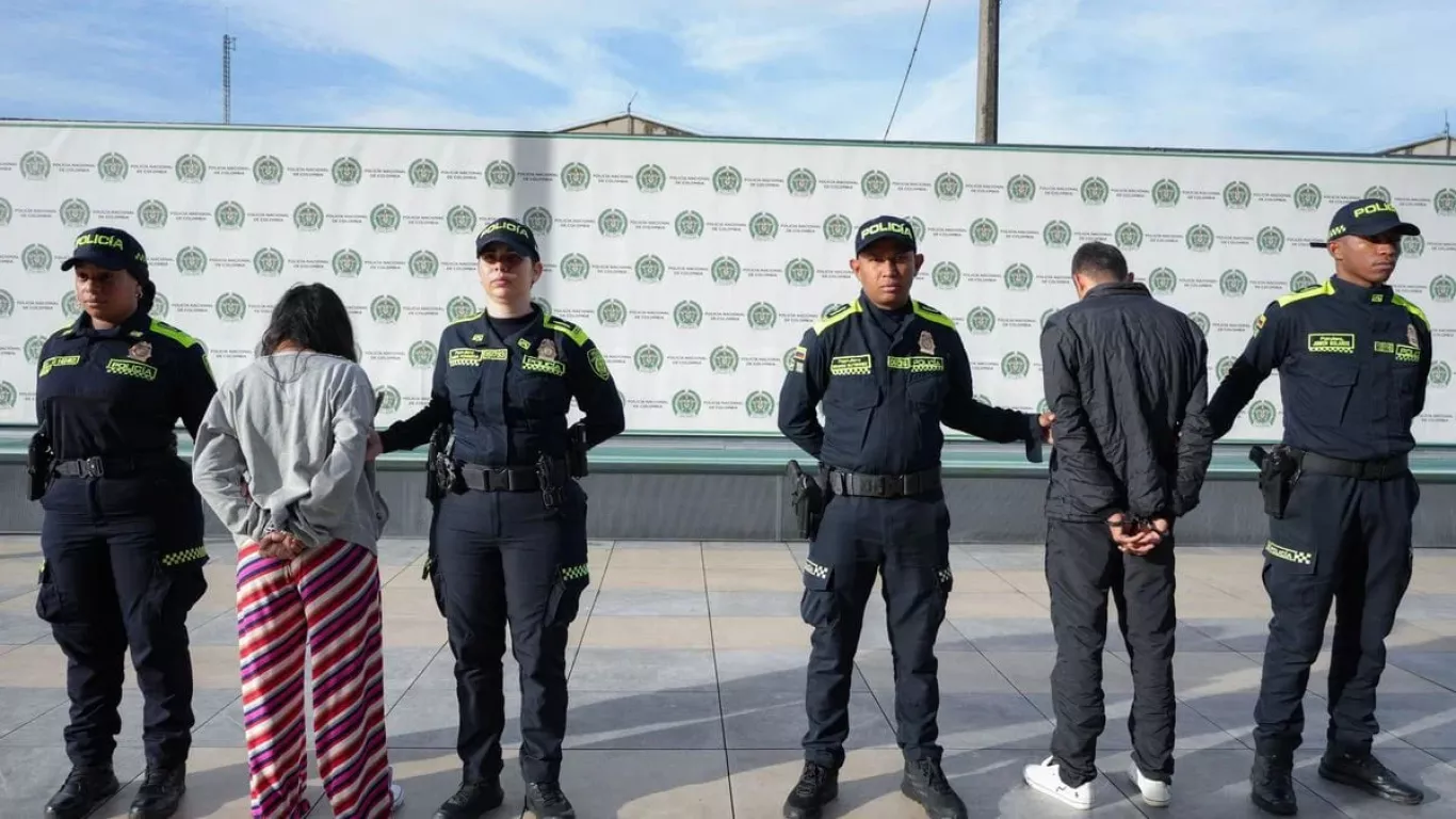 Presuntos miembros de las disidencias y el ELN 