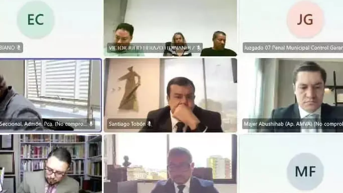 Audiencia de imputación contra Miguel Cadavid