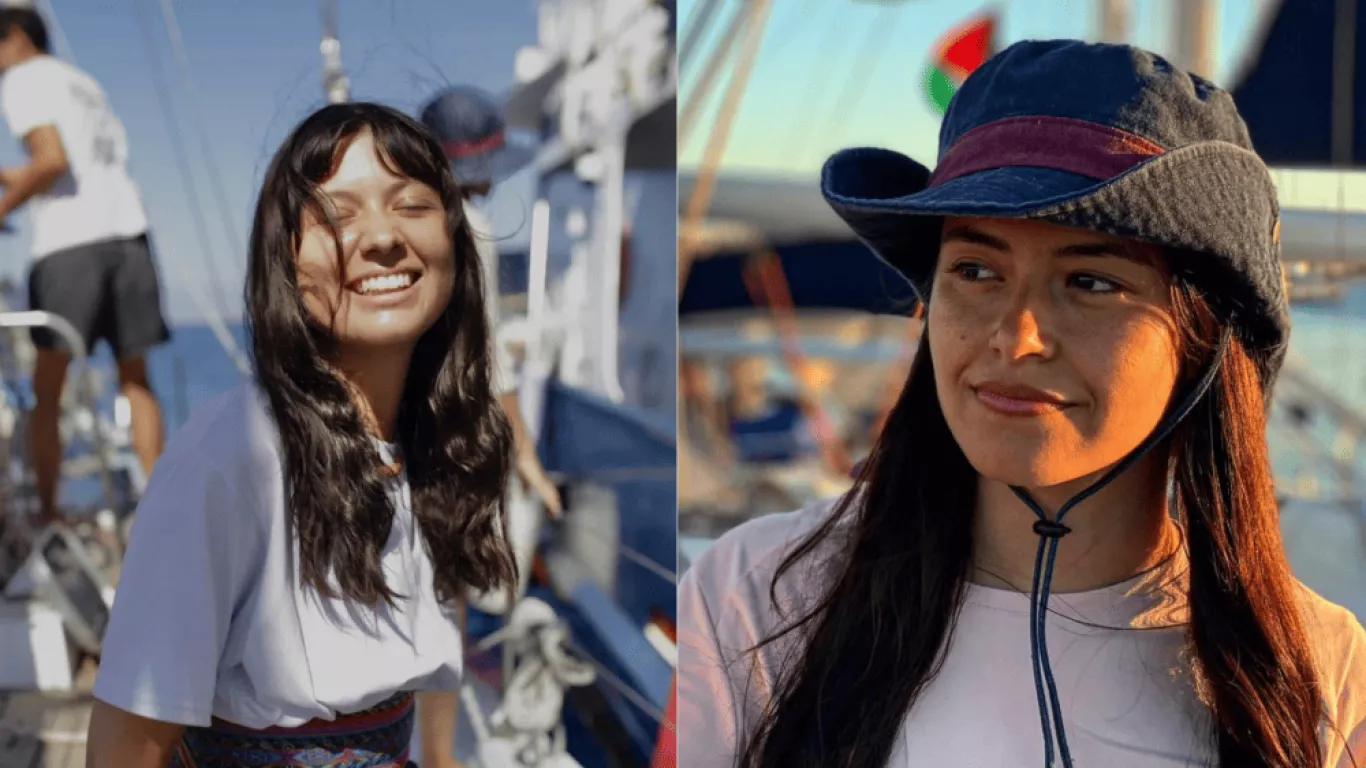 Manuela Bedoya y Luna Valentina Barreto