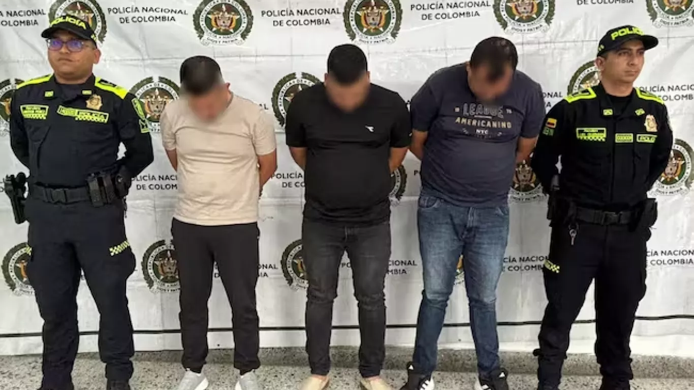 Presuntos traficantes de armas capturados