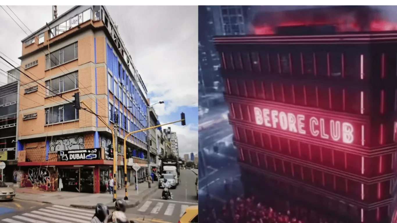 before club fachada