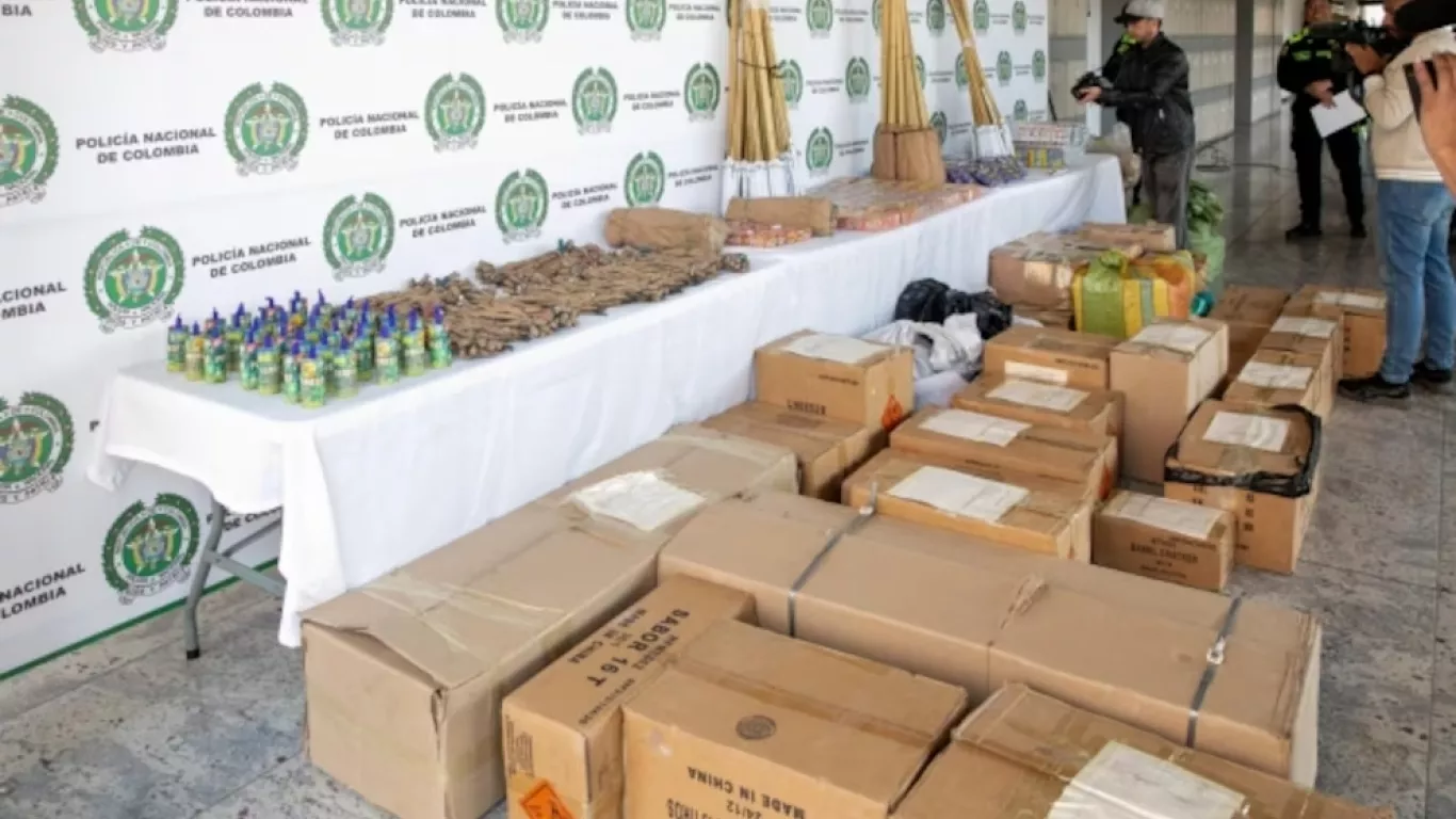 incautacion polvora en bogota