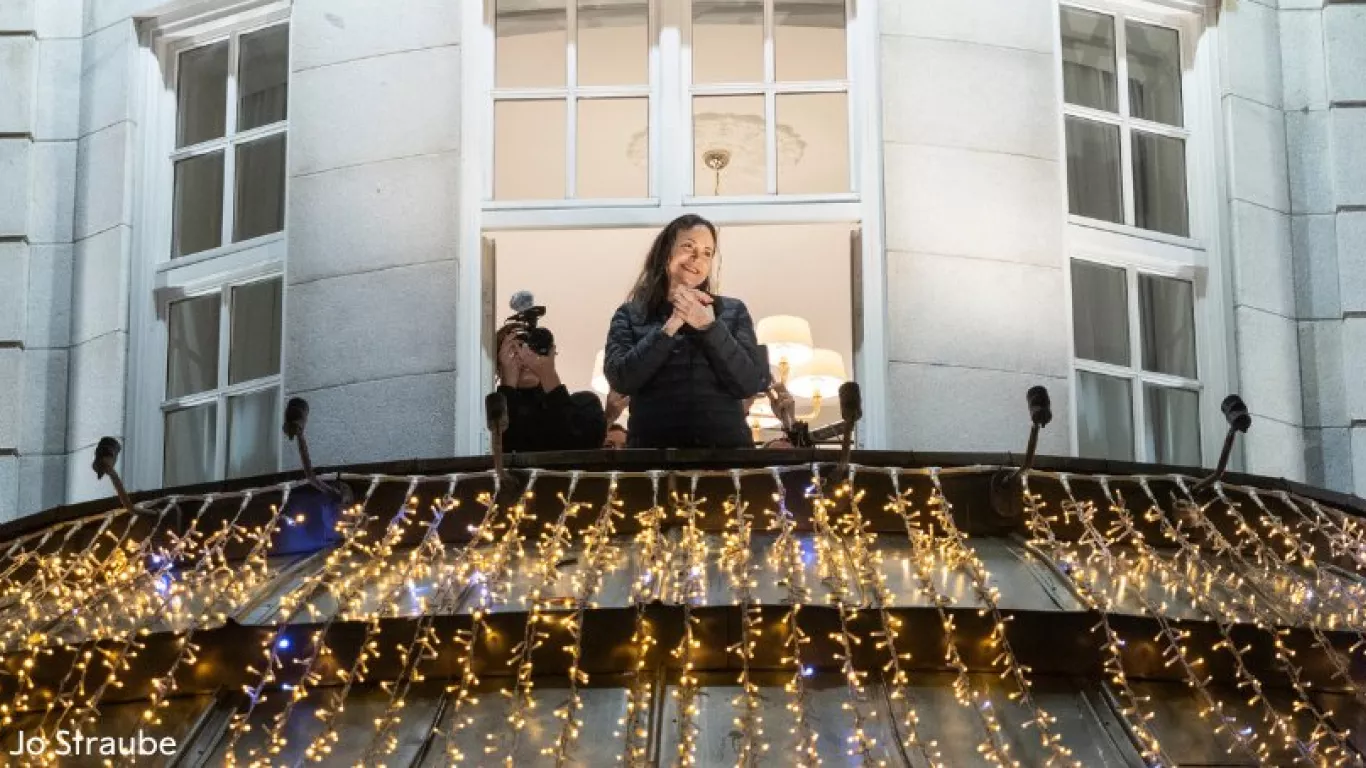 Maria Corina Machado en Oslo