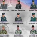 9 militares fallecidos